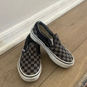 Checkered Vans Kids 11.5